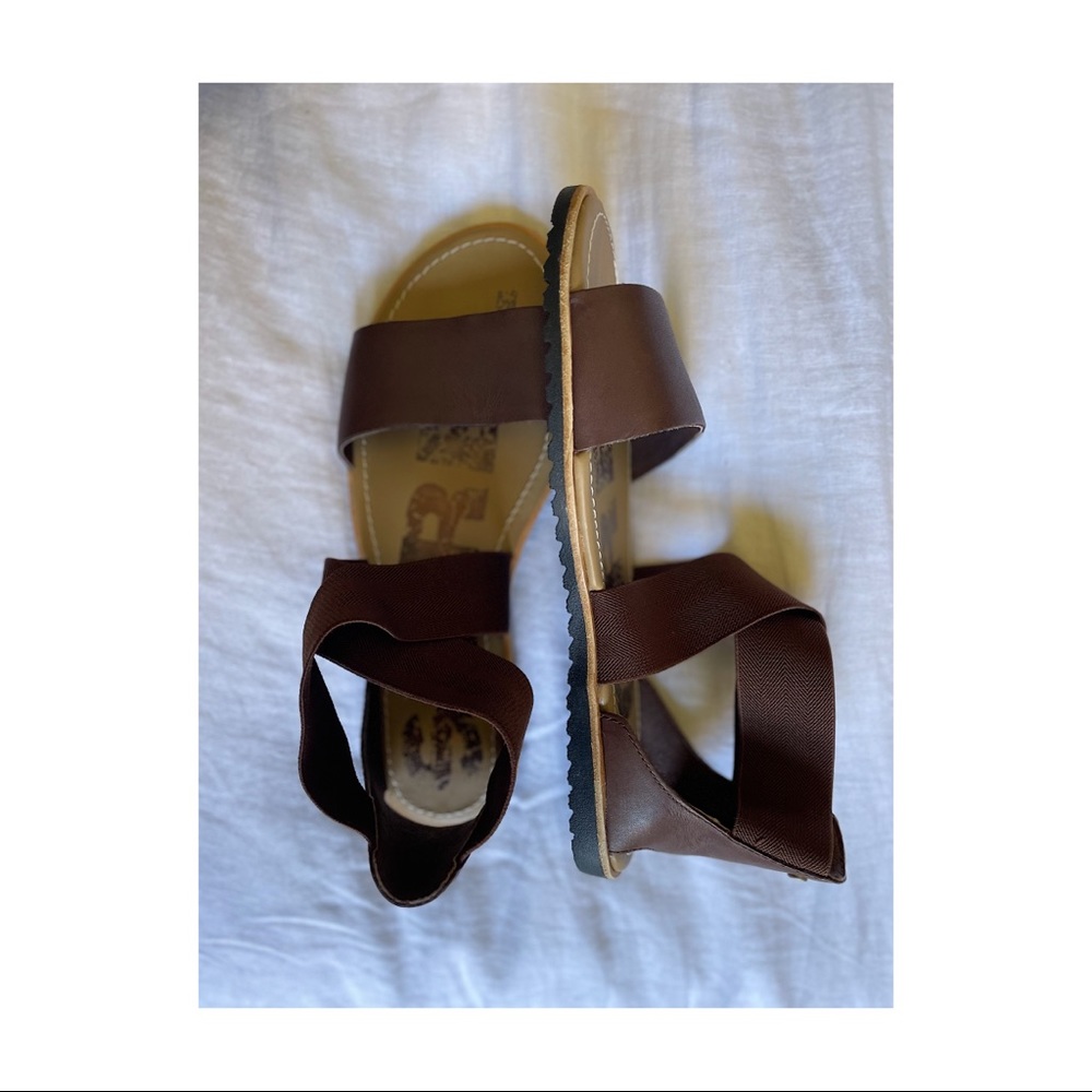 Sorel Ella Sandal in Tobacco